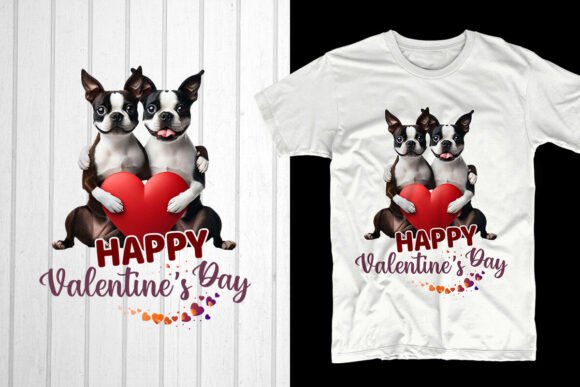 Happy Valentine’s Day Boston Terrier