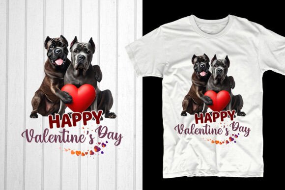 Happy Valentine’s Day Cane Corso Couple