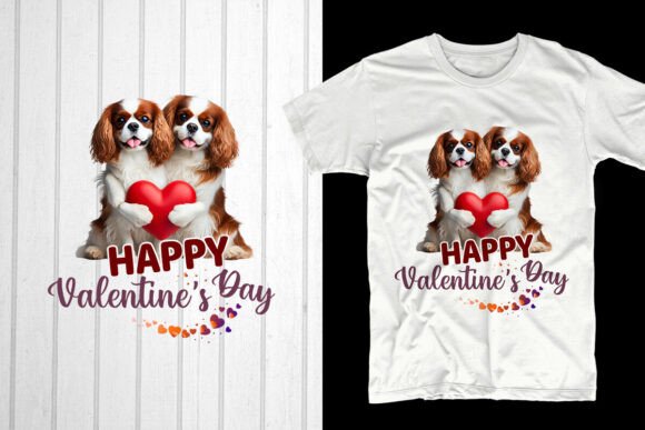 Happy Valentine’s Day Graphic for T-Shirt Designs