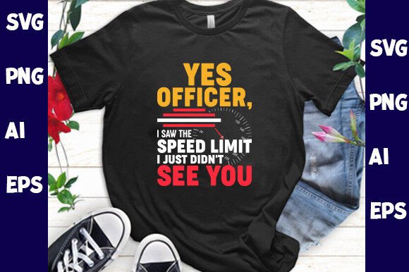 Speed Limit Graphics for T-Shirt Designs