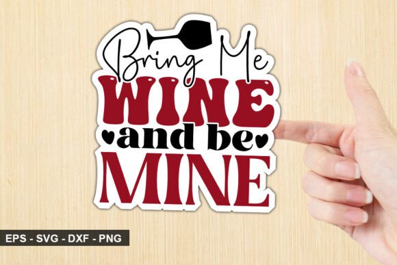 Valentine Sticker Design, Sticker SVG